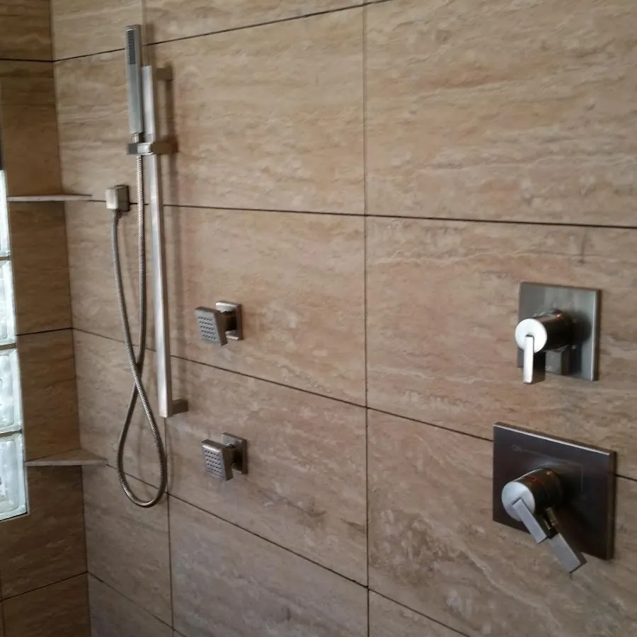 Shower fixture installation for Water Heater Replacement in Wickliffe